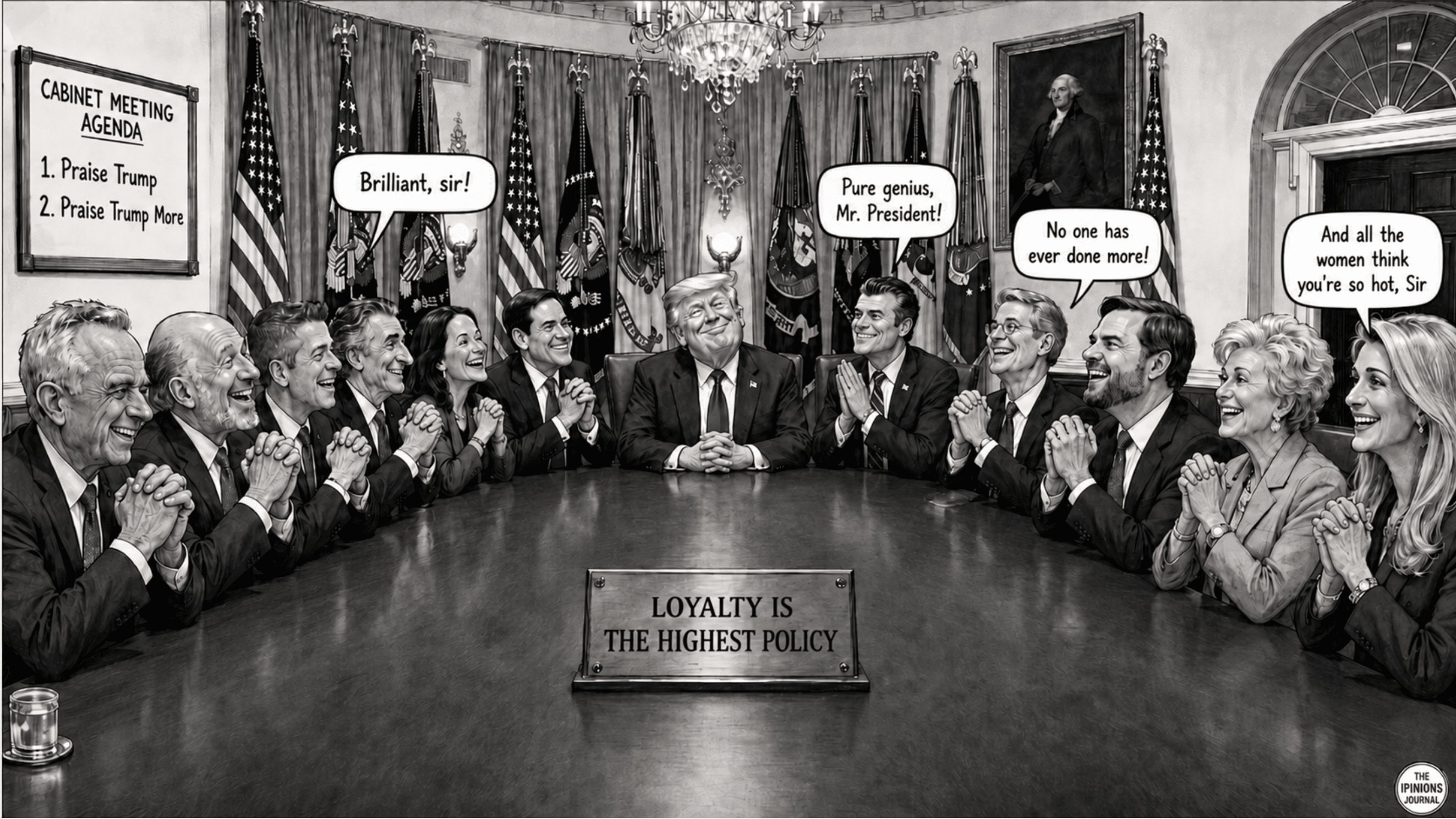 Trump' s Cabinet of vassals