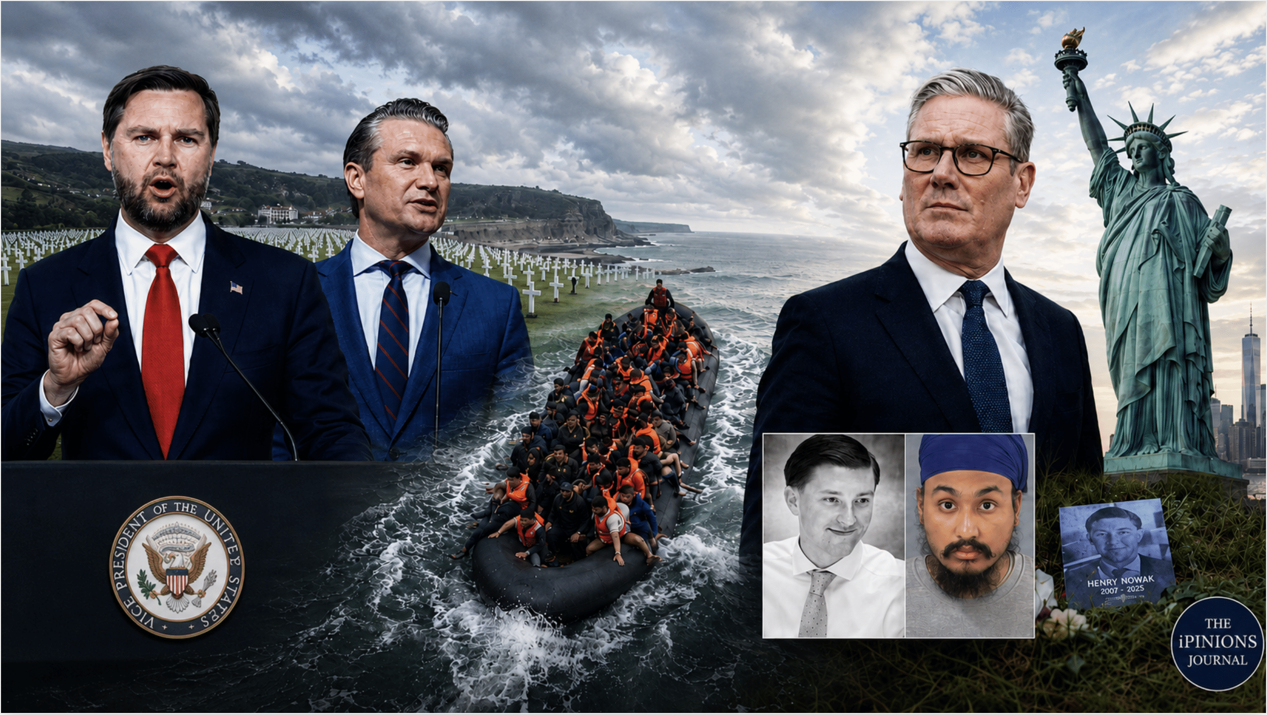 Hegseth, Vance, Starmer on D-Day invasion and migration