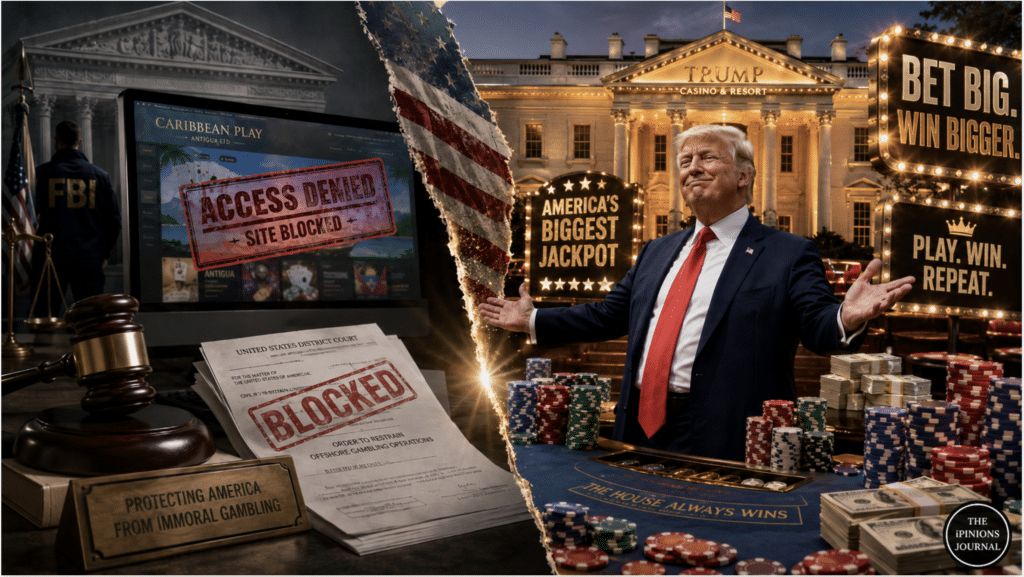 online gambling from banned in Antigua to celebrated at the White House