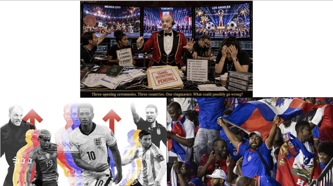FIFA World Cup image Infantino as ringmaster